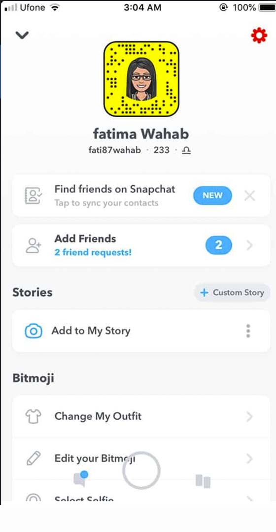 सेट अप Snapchat प्रोफ़ाइल ट्रैकिंग